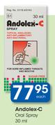 Andolox-C Oral Spray-30ml