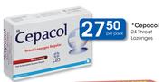 Cepacol 24 Throat Lozenges-Per Pack