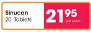 Sinucon-20 Tablets