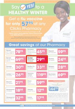Clicks : Healthy Winter Savings (15 Apr - 11 May 2014), page 3