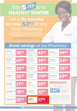 Clicks : Healthy Winter Savings (15 Apr - 11 May 2014), page 3