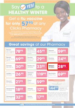 Clicks : Healthy Winter Savings (15 Apr - 11 May 2014), page 3