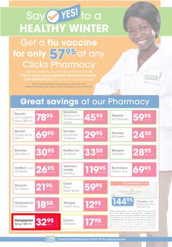 Clicks : Healthy Winter Savings (15 Apr - 11 May 2014), page 3