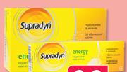 Supradyn Recharge 20 Effervescent Tablets