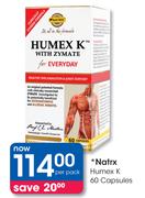 Natrx Humex K-60 Capsules