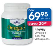 ReVite Omega-3 1000mg-90 Capsules