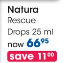 Natura Rescue Drops-25ml