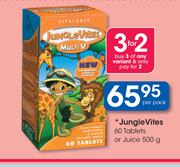 Jungle Vites 60 Tablets Or Juice-500g Per Pack