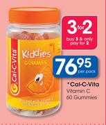 Cal-C-Vita Vitamin C 60 Gummies-Per Pack