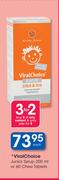 Viral Choice Junior Syrup-200ml Or 60 Chew Tablets Each