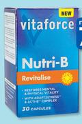 Vitaforce Revitalise Or Calm 30 Capsules-Per Pack