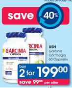 USN Garcinia Cambogia 60 Capsules-2 Pack