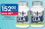 Evox CLA 45+45 Softgels-Per Pack
