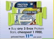 Evox Protein Bars-Per Pack
