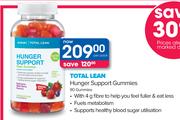 Total Lean Hunger Support Gummies 90 Gummies-Per Pack