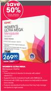 Women's Ultra Mega Menopause VitaPak-30 Pack