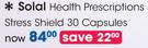 Solal Health Prescriptions Stress Shield Capsules-30's