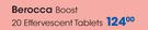 Berocca Boost 20 Effervescent Tablets-Per Pack