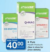 Pure Health Products-Per Pack