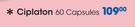 Ciplaton 60 Capsules-Per Pack