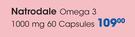 Natrodale Omega 3 1000 mg 60 Capsules-Per Pack