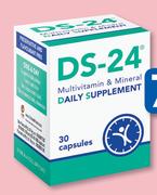 DS-24 Daily Supplement 60 Capsules-Per Pack