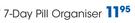 Clicks 7-Day Organiser