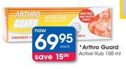 Arthro Guard Active Rub-100ml Each