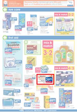 Clicks : Healthy Winter Savings (15 Apr - 11 May 2014), page 8