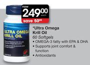 Ultra Omega Krill Oil 60 Softgels