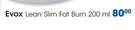 Evox Lean Slim Fat Burn-200ml