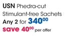 USN Phedra-Cut Stimulant-Free-2 Sachets