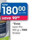 Evox Lean Pro-900g + Free Shaker