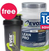 Evox Lean Pro-900g + Free Shaker