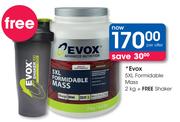 Evox 5XL Formidable Mass-2kg + Free Shaker