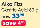 Alka Fizz  Gastric Acid-60g