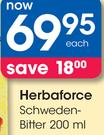 Herbaforce Schweden Bitter-200ml