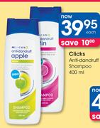 Clicks Anti-Dandruff Shampoo-400ml