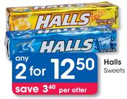 Halls Sweets-2's