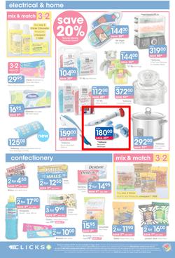 Clicks : Healthy Winter Savings (15 Apr - 11 May 2014), page 15