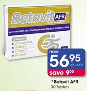 Betavit AFR-30 Tablets