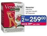 Venavine Intensive Leg Vein Health-2x30 Capsules