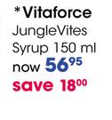 Vitaforce JungleVites Syrup-150ml