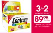 Centrum Kids Complete A To Z 30 Chew Tablets-Per Pack