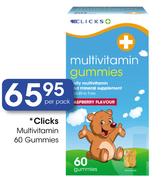 Clicks Multivitamin 60 Gummies-Per Pack
