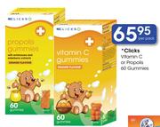 Clicks Vitamin C Or Propolis 60 Gummies-Per Pack