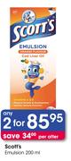 Scott's Emulsion-2x200ml