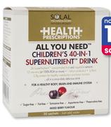 Solal Health Prescriptions Children's 40-In-1 Drink-30 Sachets