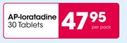 AP-Loratadine-30 Tablets