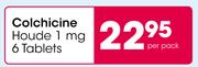 Colchicine Houde 1mg-6 Tablets